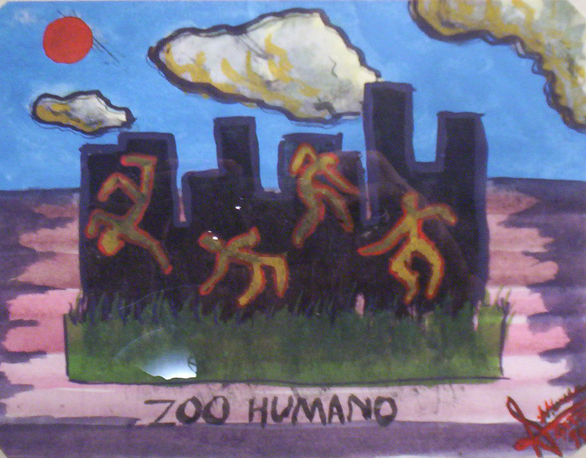 Sangre de bosques, jaulas de concreto